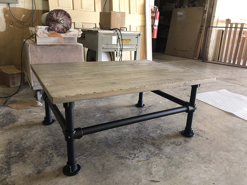 Industrial furniture with Steel Tek tables