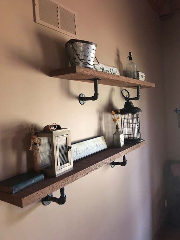 Steel Tek shelves